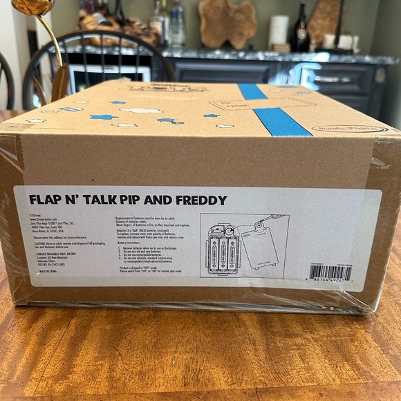 Disney Junior T.O.T.S Plush PIP And FREDDY Flamingo Penguin Tots Talks Animated - Picture 12 of 12